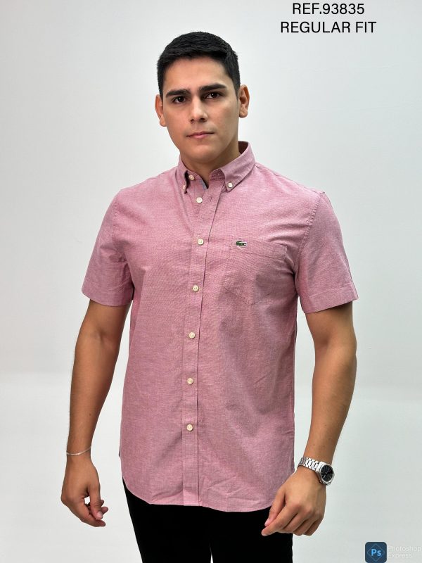 CAMISA MANGA CORTA LACOSTE